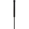 Hidden Desire Cravache Black Heart 44cm Noir